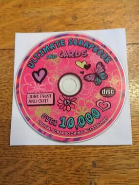 Ultimate Scrapbook And Cards Over 10,000 Accessories (2011) *DISC ONLY*